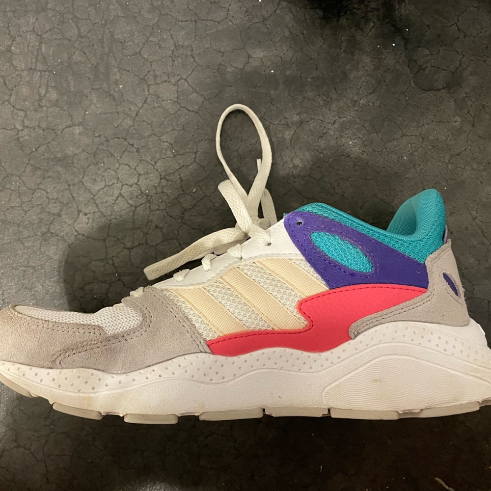 Multi colored Adidas Tennis shoes
